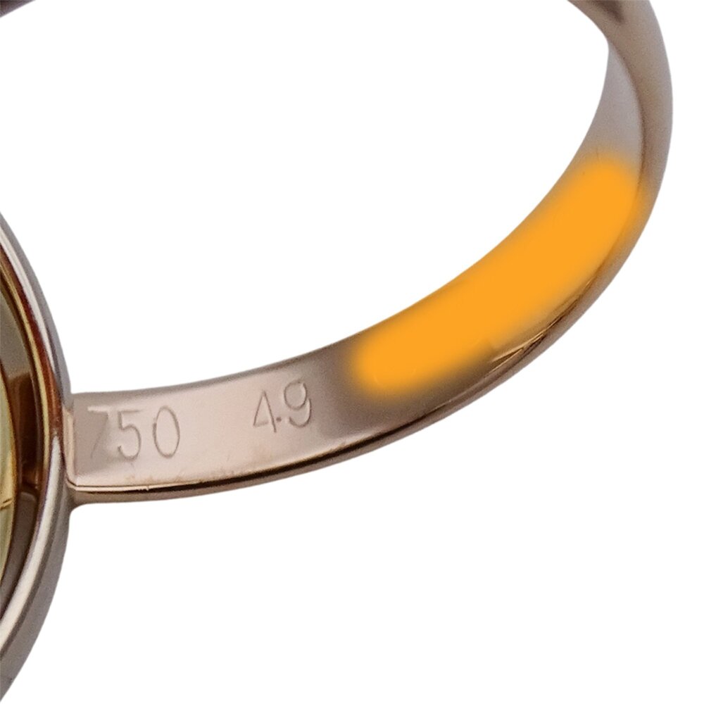 CARTIER Gold Trinity Ring #49 - Picture 7 of 13